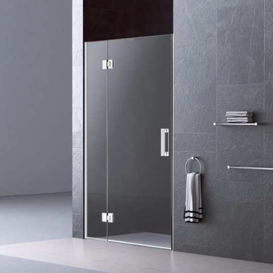 1000*1950mm Chrome Frameless Shower Door Only