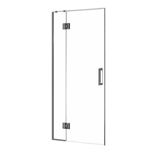 1000*1950mm Gunmetal Grey Frameless Shower Door Only