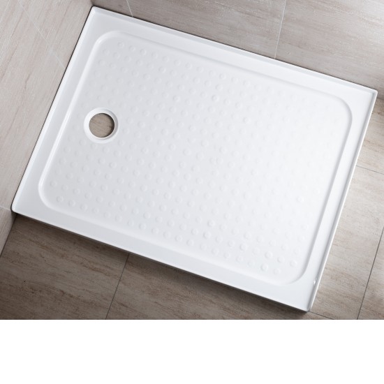 1200x800mm Rectangle Shower Tray Center/Side Waste
