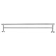 755mm Wall Double Round Towel Rail Rack Holder Stainless Steel Brushed Nickel