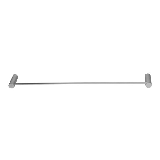 Lattice Edition Luxury Knurled Brushed Nickel Single Towel Rack Rail 600mm