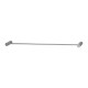 Lattice Edition Luxury Knurled Brushed Nickel Single Towel Rack Rail 600mm