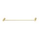 Lattice Edition Luxury Knurled Brushed Yellow Gold Single Towel Rack Rail 600mm