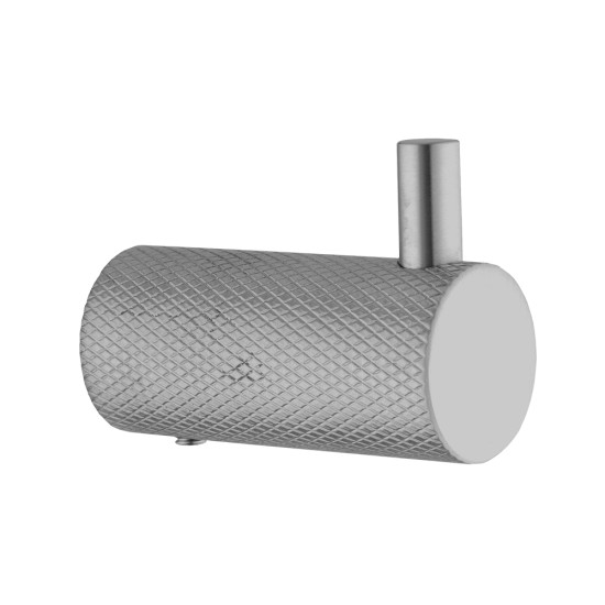 Lattice Edition Luxury Knurled Robe Hook Brushed Nickel Stainless Steel 304