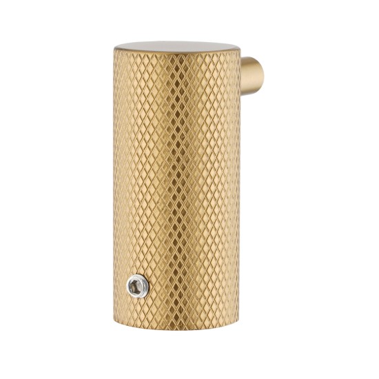 Lattice Edition Luxury Knurled Robe Hook Brushed Yellow Gold Stainless Steel 304