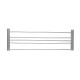 Lattice Edition Luxury Knurled Brushed Nickel Towel Rack With Hanging Rail Bath Towel Shelf Storage