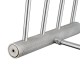Lattice Edition Luxury Knurled Brushed Nickel Towel Rack With Hanging Rail Bath Towel Shelf Storage