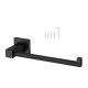 Ottimo Nero Black Towel Ring 250mm