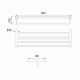 Ottimo Chrome Towel Rack 600mm