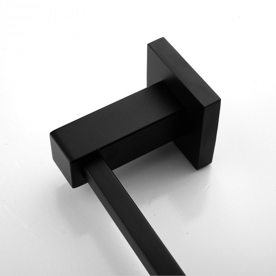 Ottimo Nero Black Toilet Roll Paper Holder