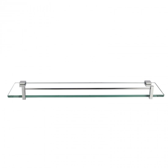 Ottimo Chrome Glass Shelf Holder 500mm