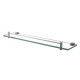 Ottimo Chrome Glass Shelf Holder 500mm