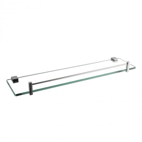 Ottimo Chrome Glass Shelf Holder 500mm