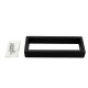 Omar Nero Black Towel Ring