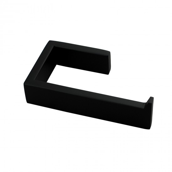 Omar Nero Black Toilet Roll Holder Toilet Paper Holder