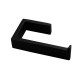 Omar Nero Black Toilet Roll Holder Toilet Paper Holder