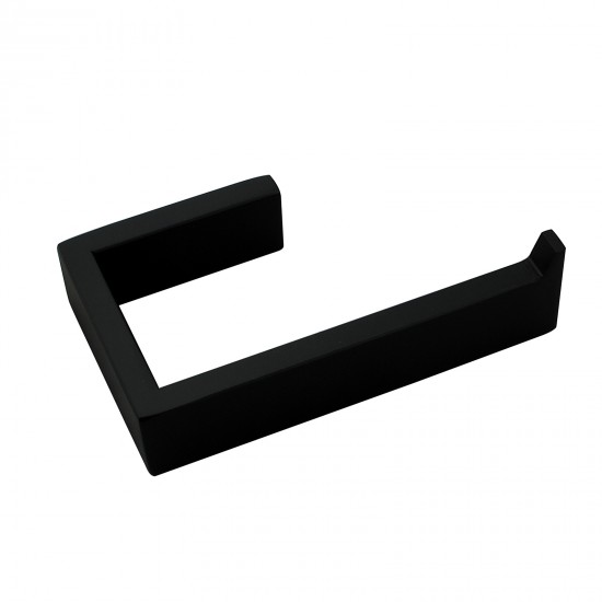 Omar Nero Black Toilet Roll Holder Toilet Paper Holder