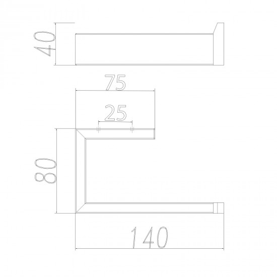 Omar Nero Black Toilet Roll Holder Toilet Paper Holder