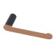 Stainless Steel Esperia Black & Rose Gold Toilet Paper Holder Wall Mounted