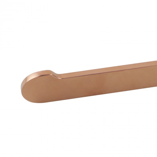 Stainless Steel Esperia Black & Rose Gold Toilet Paper Holder Wall Mounted