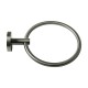 Norico Round Gunmetal Grey Hand Towel Ring Wall Mounted