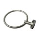 Norico Round Gunmetal Grey Hand Towel Ring Wall Mounted
