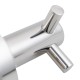 Double Robe Hook Euro Pin Lever Round Chrome Stainless Steel Wall Mounted