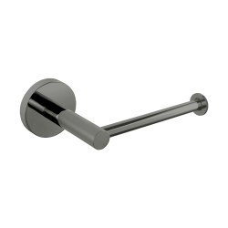 Stainless Steel Gunmetal Grey Toilet Paper Holder Wall Mounted