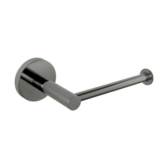 Stainless Steel Gunmetal Grey Toilet Paper Holder Wall Mounted