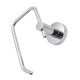 Euro Pin Lever Round Chrome Toilet Paper Roll Holder