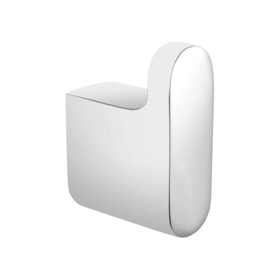 Stainless Steel Chrome Robe Hook Towel Holder Wall Mounted