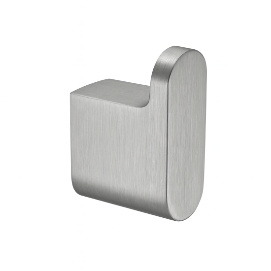 Stainless Steel Brushed Nickel Robe Hook Towel Holder Wall Mounted