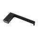 Square Black Toilet Paper Holder Wall Mounted