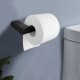 Square Black Toilet Paper Holder Wall Mounted