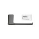 Stainless Steel Gunmetal Grey Toilet Paper Holder Wall Mounted