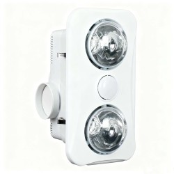 ILUXLITE  3 in 1 Bathroom Heat Light Fan Heater, Light and Exhaust Fan