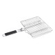 Multi Purpose Portable BBQ Grill Basket Removable Dividers & Foldable Handle