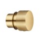 Lattice Edition Luxury Knurled Brushed Yellow Gold Progressive Wall Mixer Shower Mixer Tap