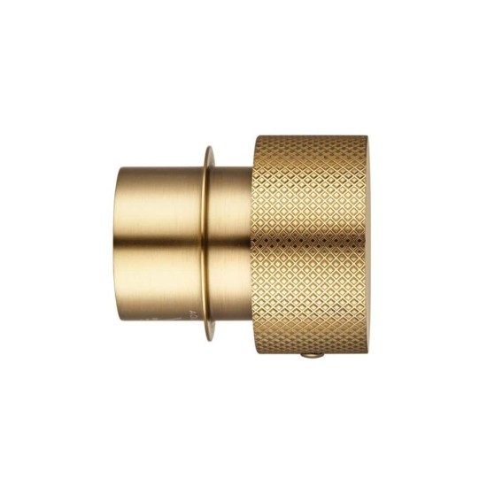 Lattice Edition Luxury Knurled Brushed Yellow Gold Progressive Wall Mixer Shower Mixer Tap