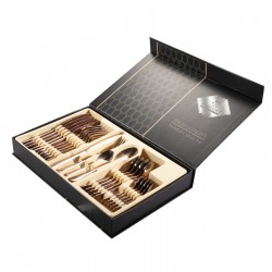 Rose Gold Stainless Steel  Cutlery Set Dinner Knife Fork Spoon 24pcs Set