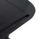 Bathtub Tray Table Adjustable Bath Side Table Wine Glass Sofa Side End Table Black