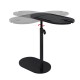 Bathtub Tray Table Adjustable Bath Side Table Wine Glass Sofa Side End Table Black