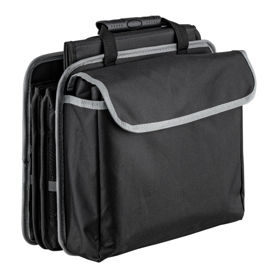 Collapsible Car Trunk Organizer with Removable Leakproof Cooler, Heavy-Duty Oxford, Configurable 2–3 Compartments & 6 Mesh Pockets