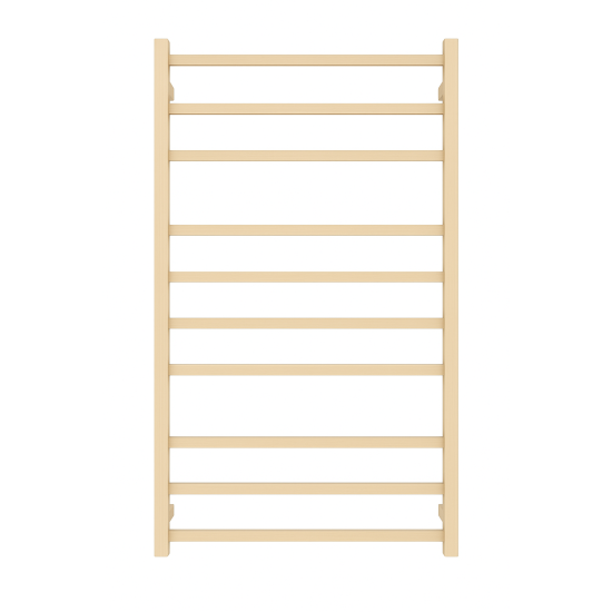 1000Hx600Wx120D Gold Electric Heated Towel Rack 9 Bars