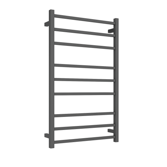 1000Hx600Wx120D Gunmetal Grey Electric Heated Towel Rack 9 Bars