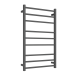 1000Hx600Wx120D Gunmetal Grey Electric Heated Towel Rack 9 Bars