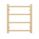 500Hx420Wx120D Gold Electric Heated Towel Rack 4 Bars