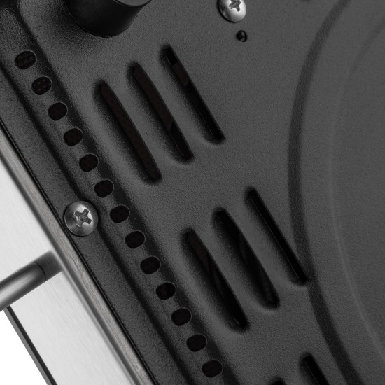 Portable Infrared Ceramic Cooktop 2800W Countertop Burner with Dual Heating Rings No EM Radiation 