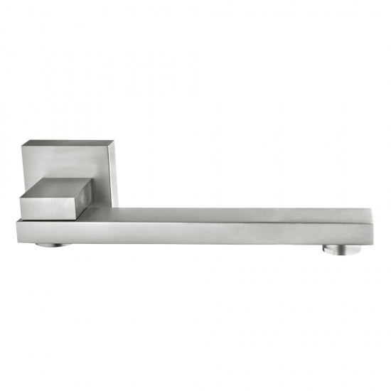 Brushed Nickel Bath/Basin Swivel Wall Mounted Spouts Tapware Bathtub Faucet