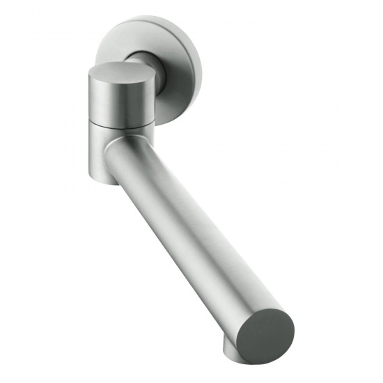 Euro Round Brushed Nickel Bathtub/Basin Swivel Wall Spouts Tapware Bathtub Faucet